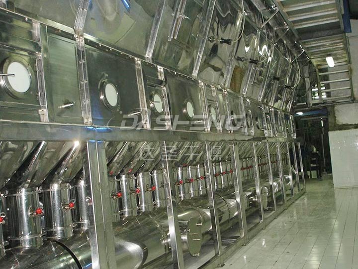 卧式沸腾干燥机