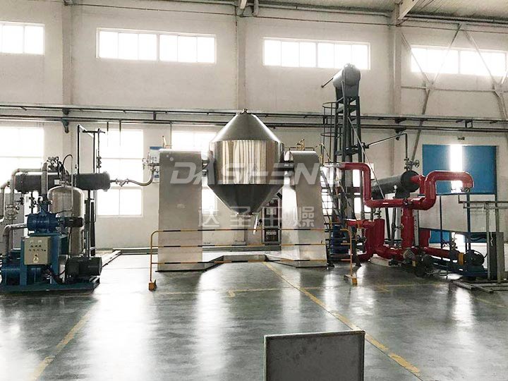 山东某新材料导热油型双锥